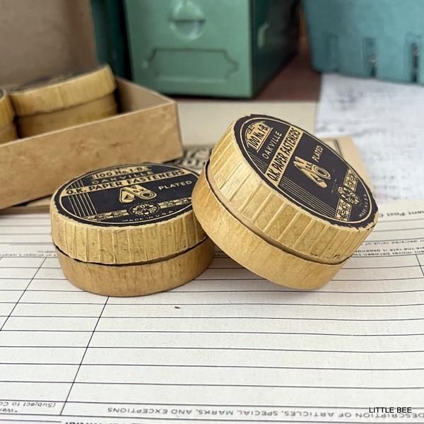 R-1668 ヴィンテージ ペーパークリップ 紙箱入 - LITTLE BEE リトルビー