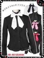 ゴスロリ ロリパン ゴシック パンク セーラーシャツ ブラウス