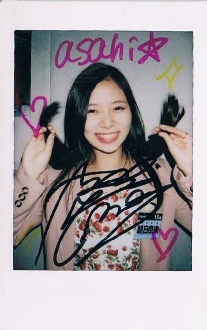 2015 BBM アイドリング!!! 直筆サイン入りチェキ 朝日奈央 【7枚限定