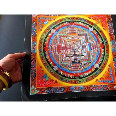 カーラチャクラ・マンダラ1641 - ネパール、アジア、世界不思議