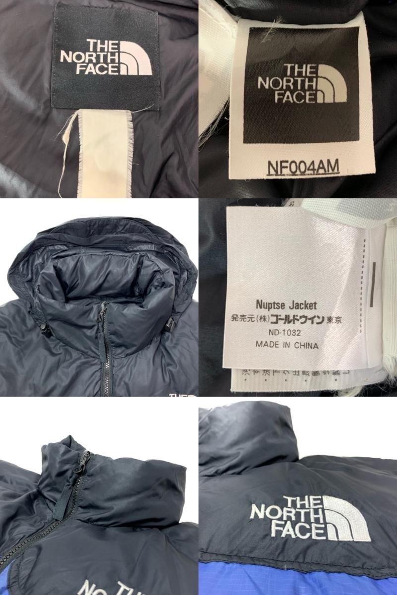 THE NORTH FACE Nuptse Jacket 青 M相当 ノースフェイス ヌプシ