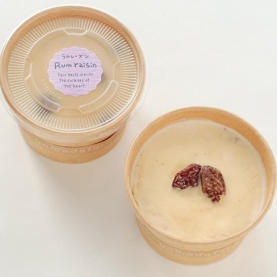 ラムレーズンアイスクリーム110ml