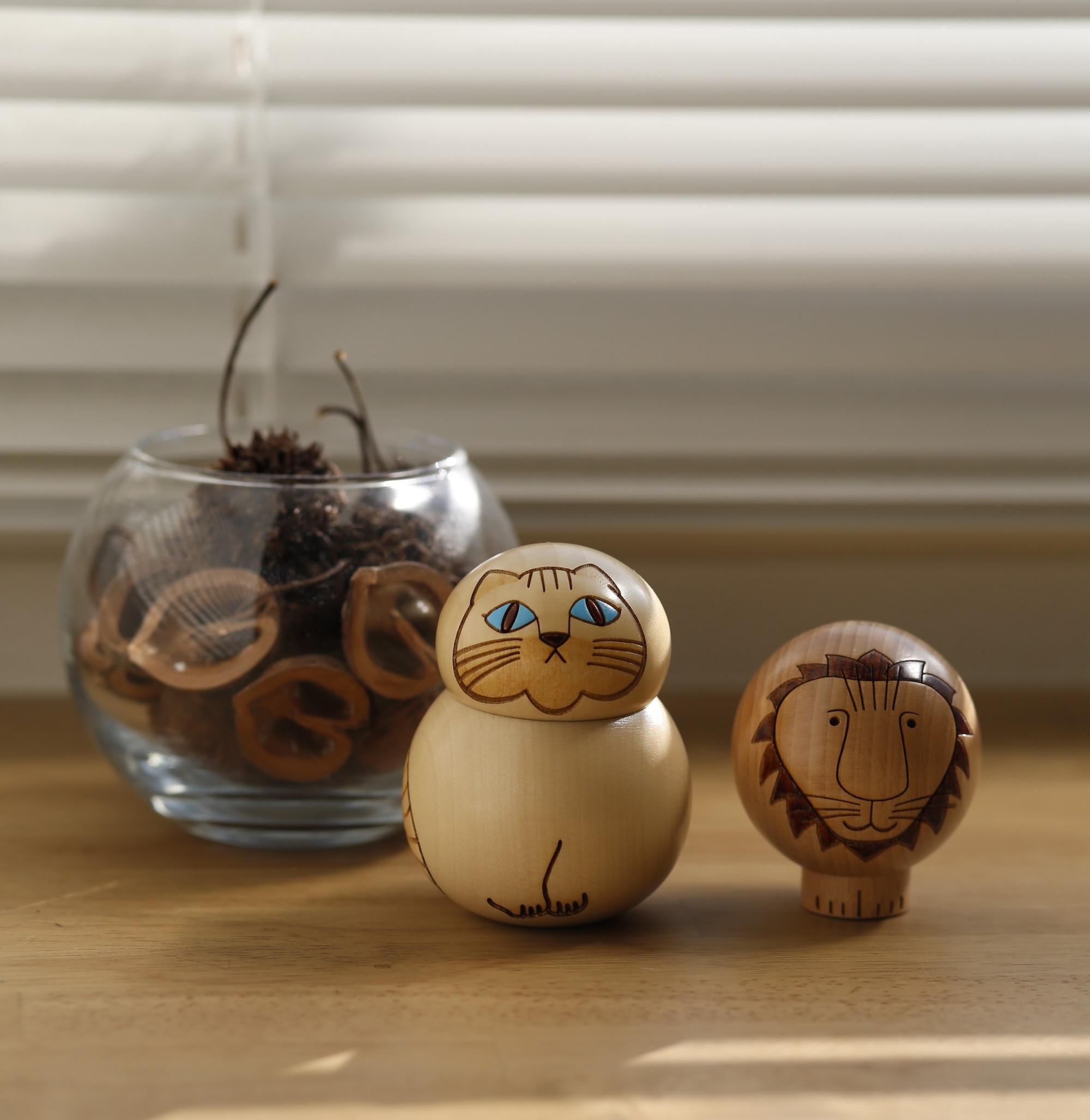 Lisa Larson Japan Series リサ・ラーソン ライオン【卯三郎こけし