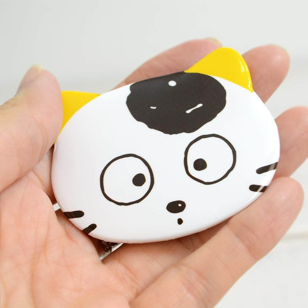 ねこ型缶バッジ（タマ）TA - タマ＆フレンズ 公式オンラインショップ
