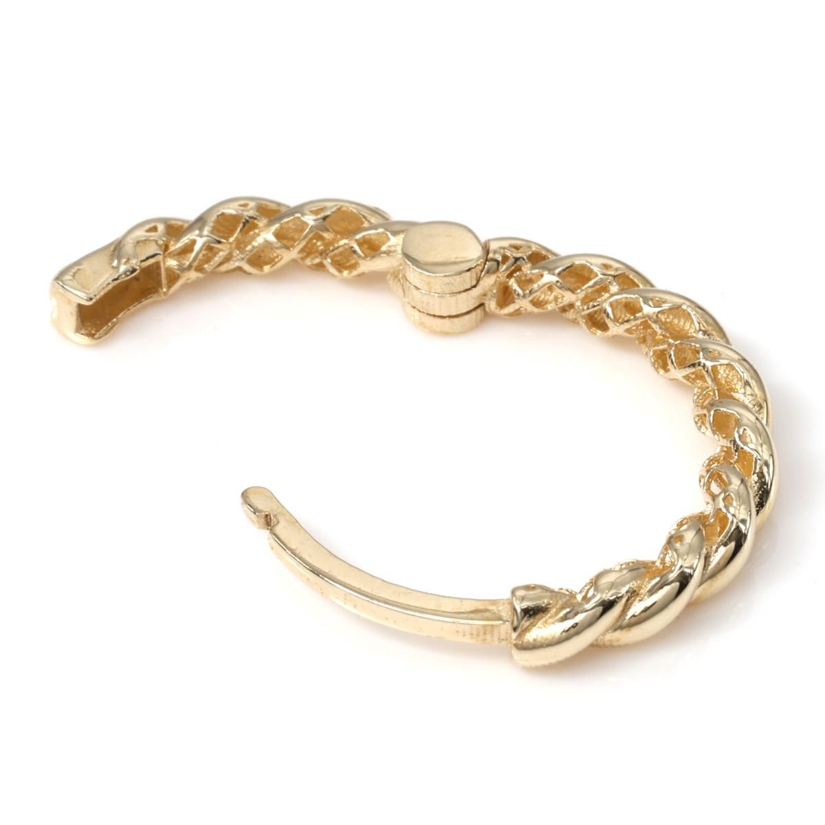 10K イエローゴールド ピアス 15mm - AVALANCHE OFFICIAL STORE