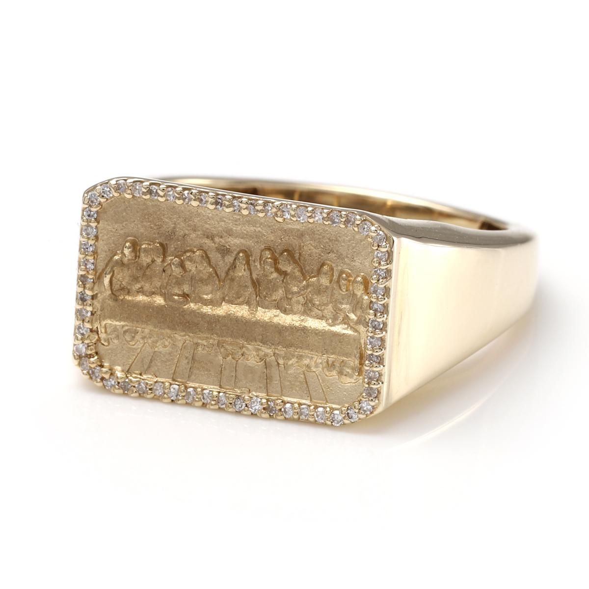 ダイヤモンド 10K イエローゴールド リング 21号 A50827 - AVALANCHE