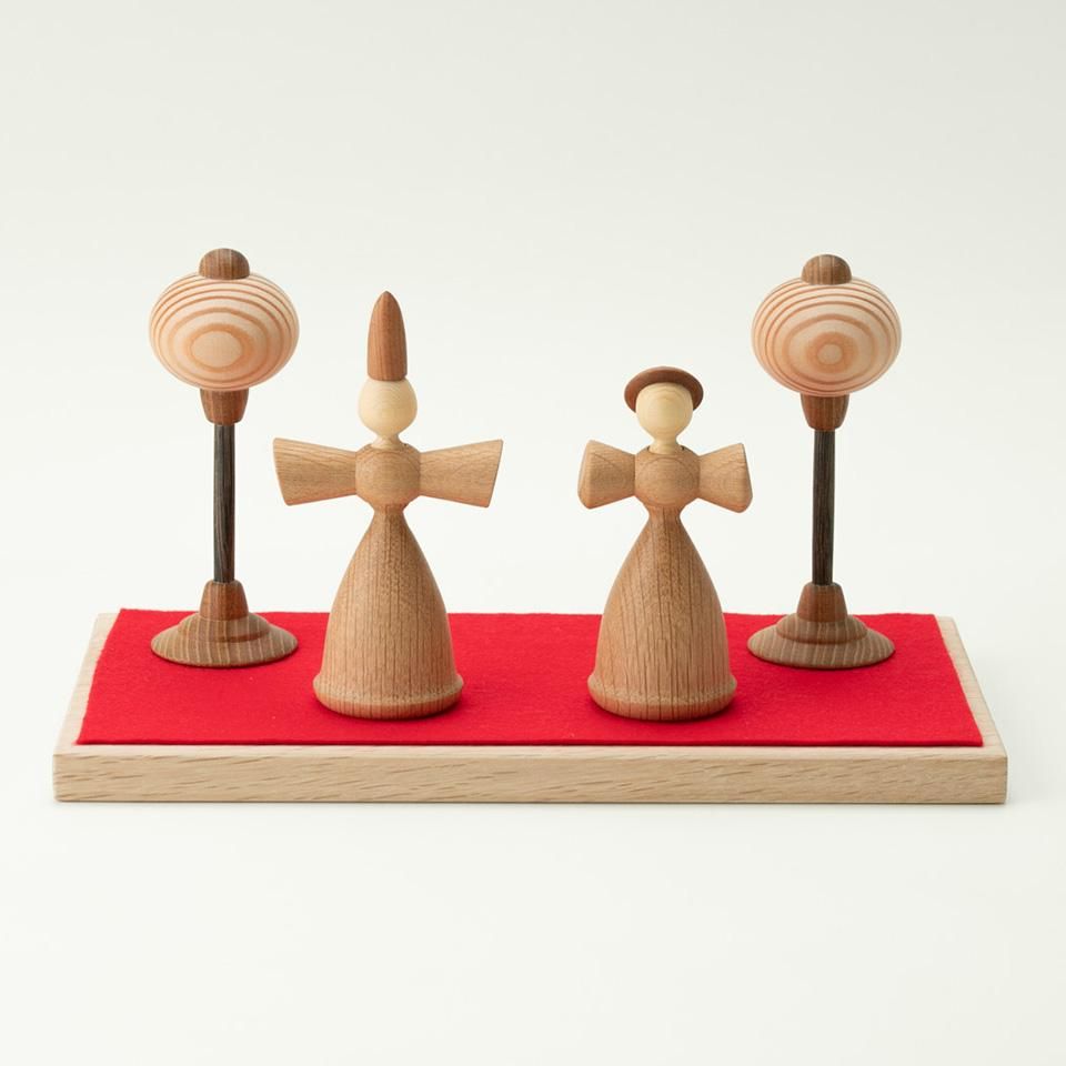 三浦忠司・立ちびなセット｜低座の椅子と暮らしの道具店