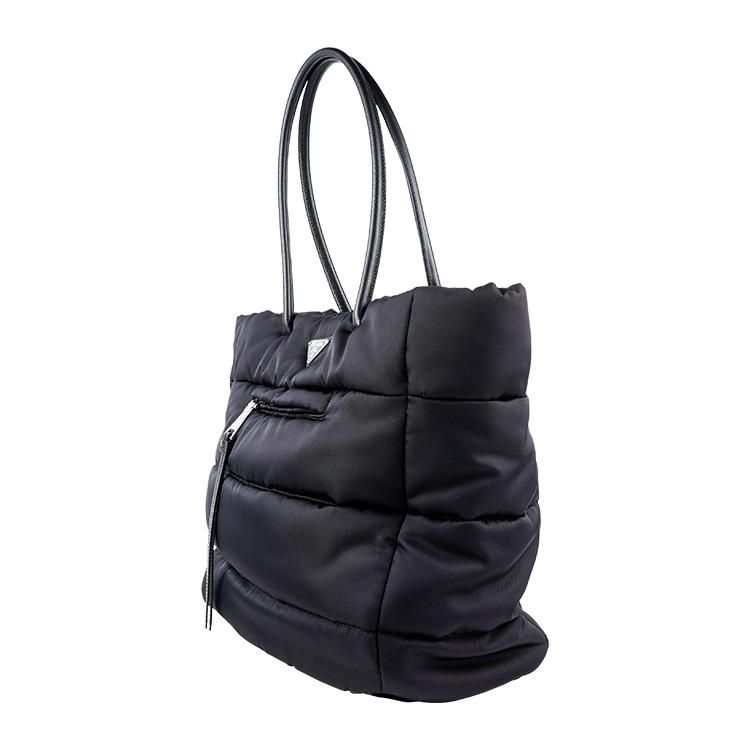 テスートボンバーナイロントートバッグ ブラック ヴィンテージ|プラダ