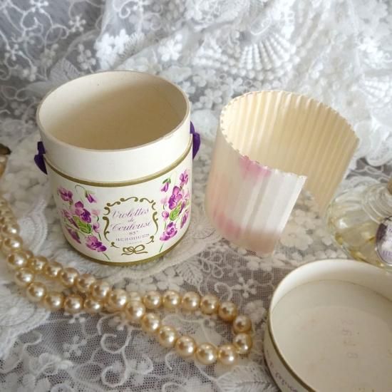 アンティーク 香水瓶 | フランスアンティーク スミレの香水瓶と