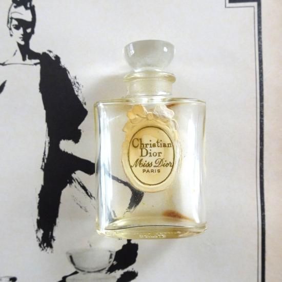 アンティーク 香水瓶 | ヴィンテージ Chistian Dior 「Miss Dior」 の