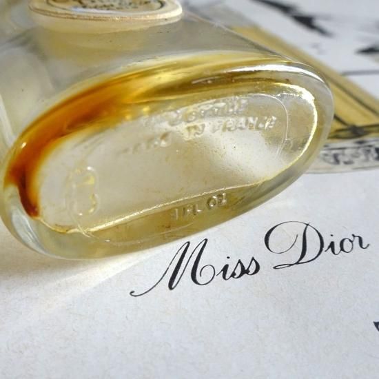 アンティーク 香水瓶 | ヴィンテージ Chistian Dior 「Miss Dior」 の