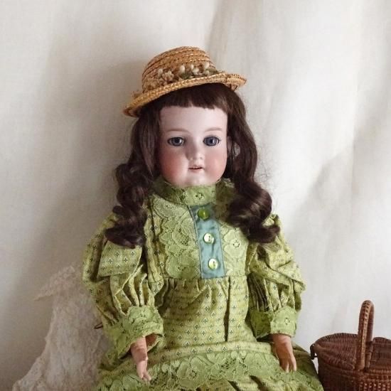 アンティーク ドール 帽子 | フランス ドール用 ストローハット