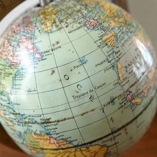 アンティーク 地球儀 | チャドバレー社製 ヴィンテージの地球儀
