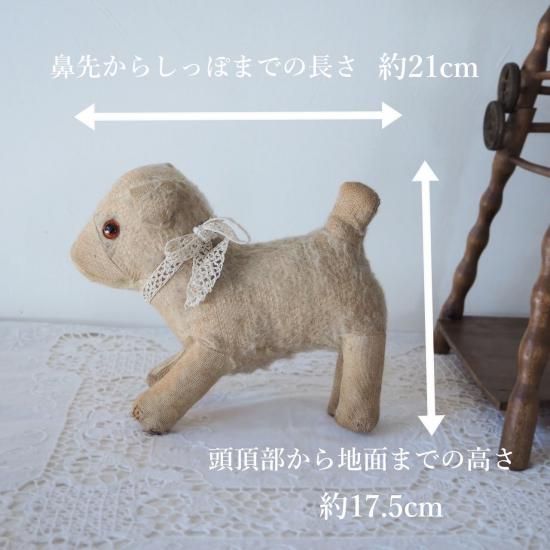 アンティーク 犬のぬいぐるみ | イギリスアンティーク 犬のぬいぐるみ