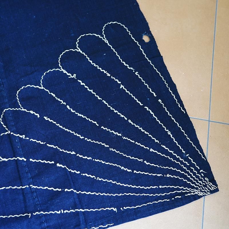 藍染 時代木綿の布 襤褸ボロ6 指子風呂敷 - THIRTY' THIRTY' STORE