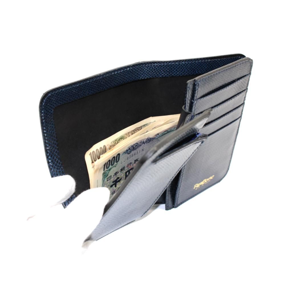 オールEーレザー／シャイニングブルーパイソン＆シャイニングネイビー