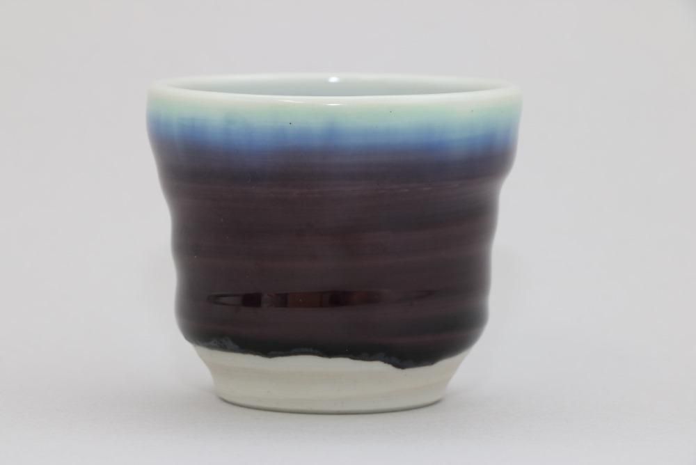 三代 德田八十吉 ぐい呑み-D - 石川の伝統工芸 九谷焼作家通販サイト