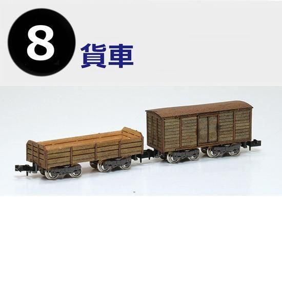 懐かしの木造電車 No.8 木造貨車 - 【公式】ウッディジョーオンライン