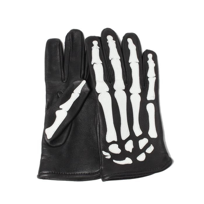 VANSON ROPX - BONES ROPER LEATHER GLOVE バンソン ローパーグローブ