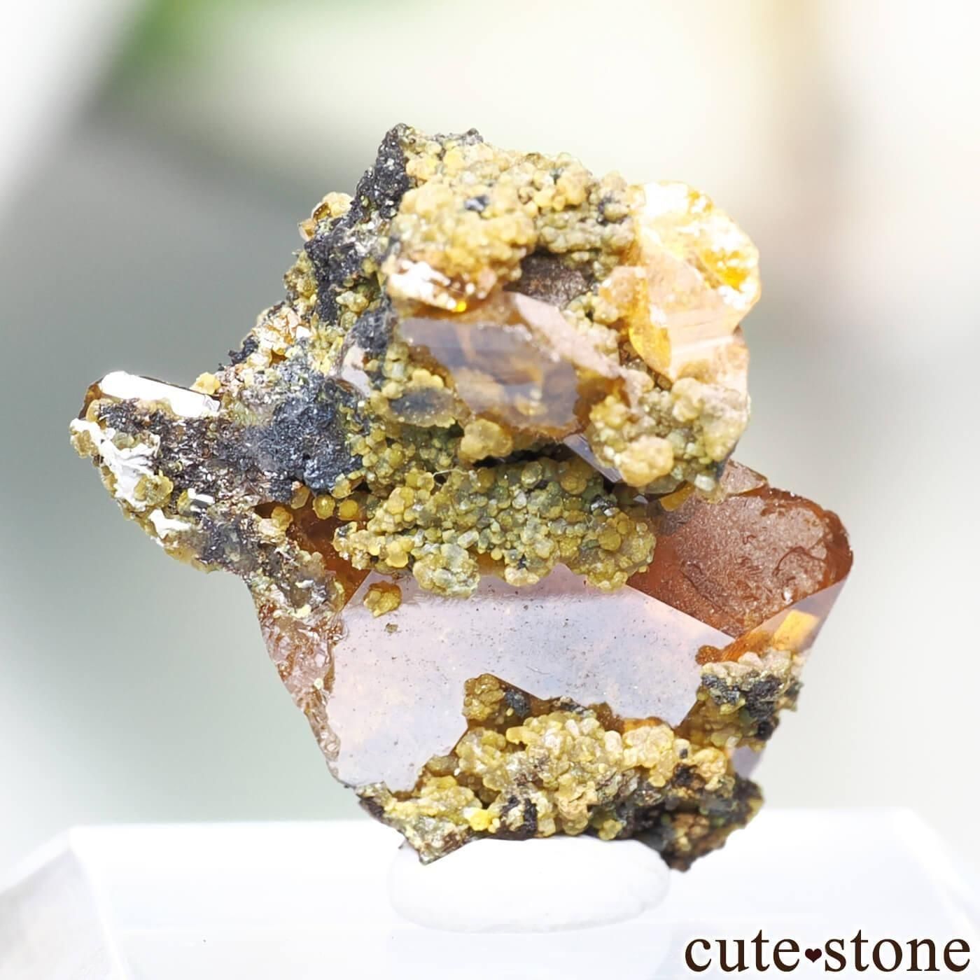 メキシコ Apex mine産 ウルフェナイトの原石 No.3 - cute stone -