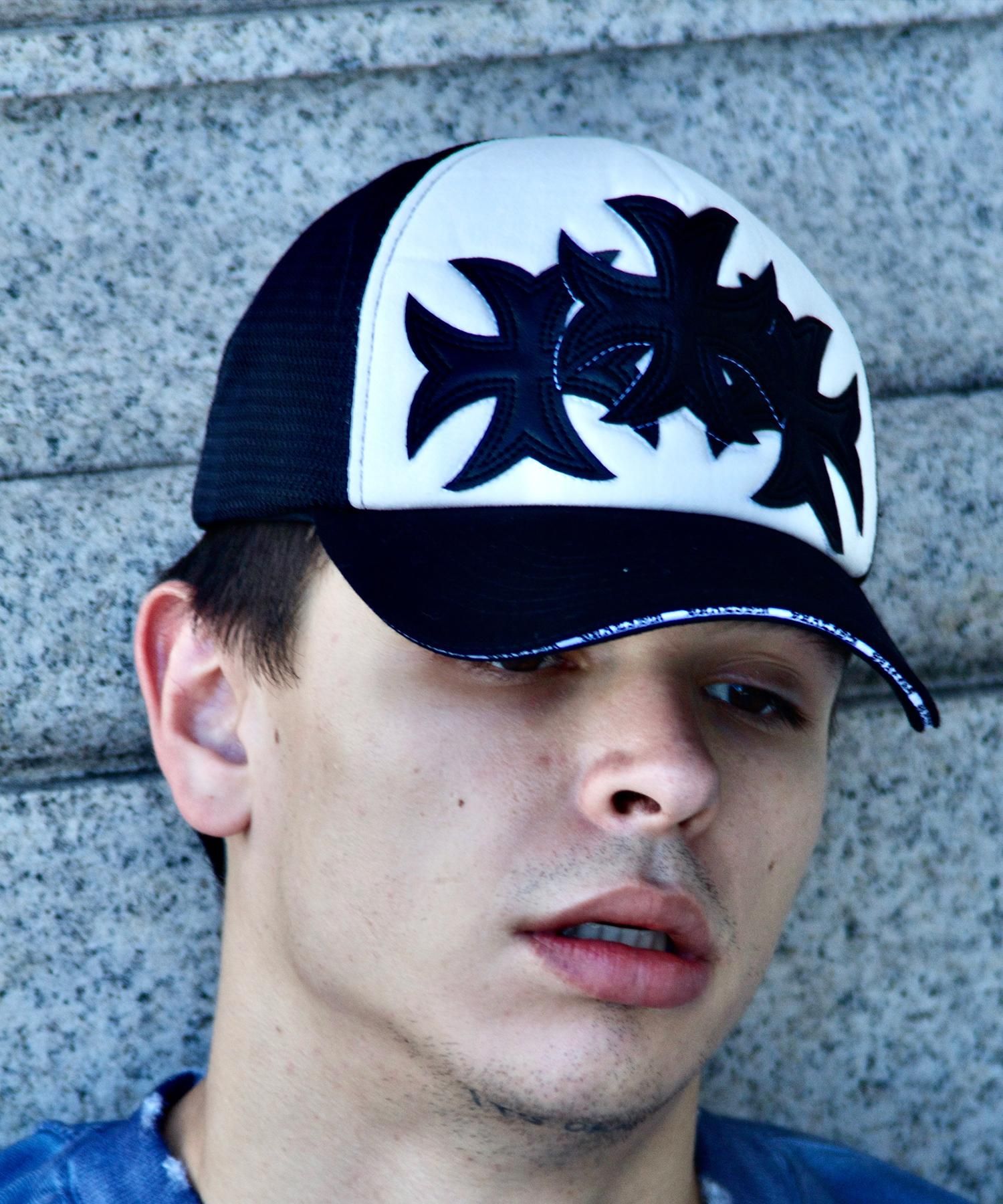 DUALISM/DLSM(デュアリズム)キャップ TRIVAL CROSS PATCH MESH CAP
