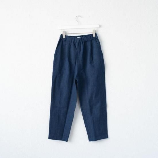 備後節織 テーパードパンツ 2nd.model 風合藍（厚地） - yohakuの公式
