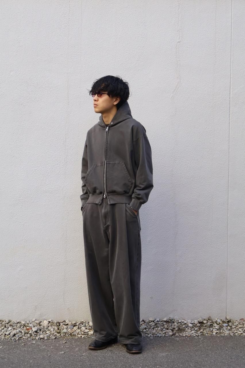 KANEMASA PHIL. - 36G Fine Sweat Zip Hoodie 