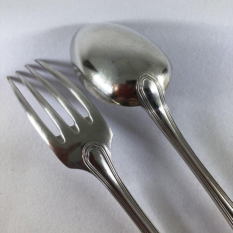 フランス製クリストフル高級スプーンフォークセット