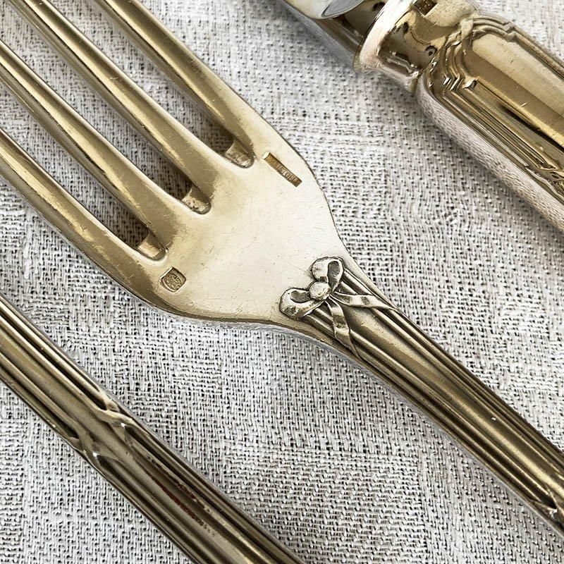 リュバンリボンテーブルカトラリー3本セット