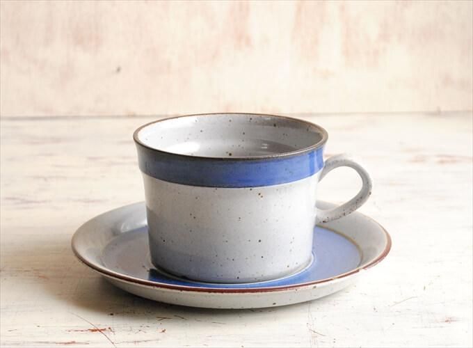 デンマーク Knabstrup カップ&ソーサー ヴィンテージ