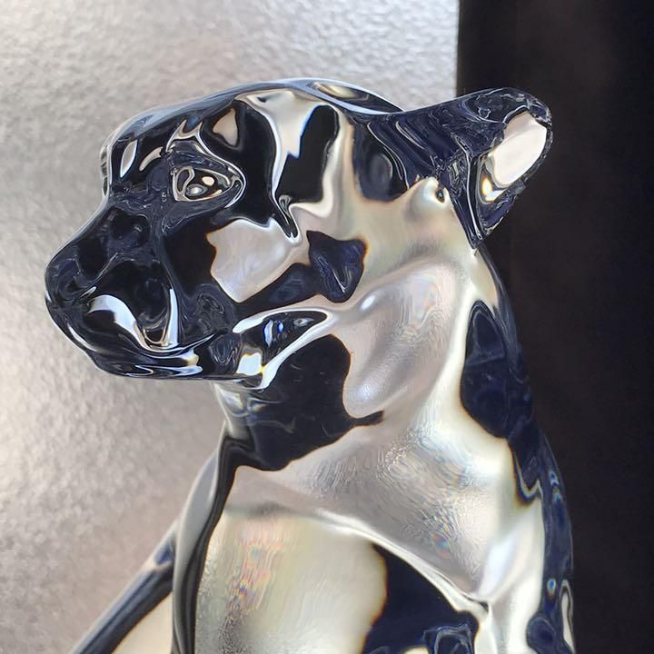 バカラ チータ フィギュリン クリスタル 5kg