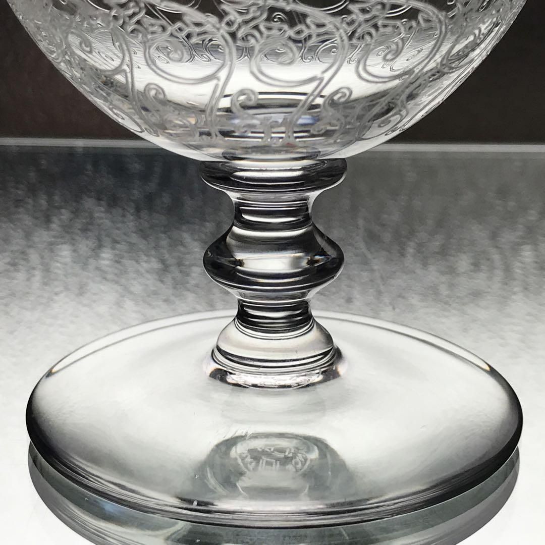 アンティークバカラ製人気のローハンシリーズクリスタルワイングラス