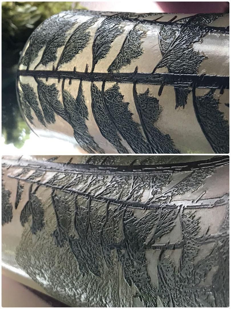 アンティーク湖水風景文ルグラ大型花瓶1900年製作の優雅な一品