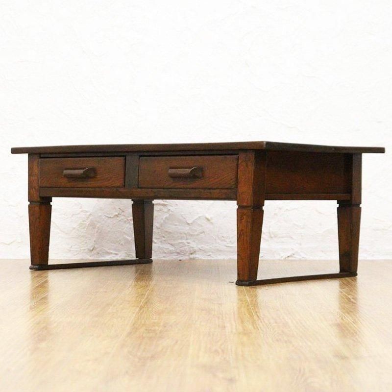 ヴィンテージ デスク 文机 昭和 昭和レトロ】書斎机 文机【家具】 昭和