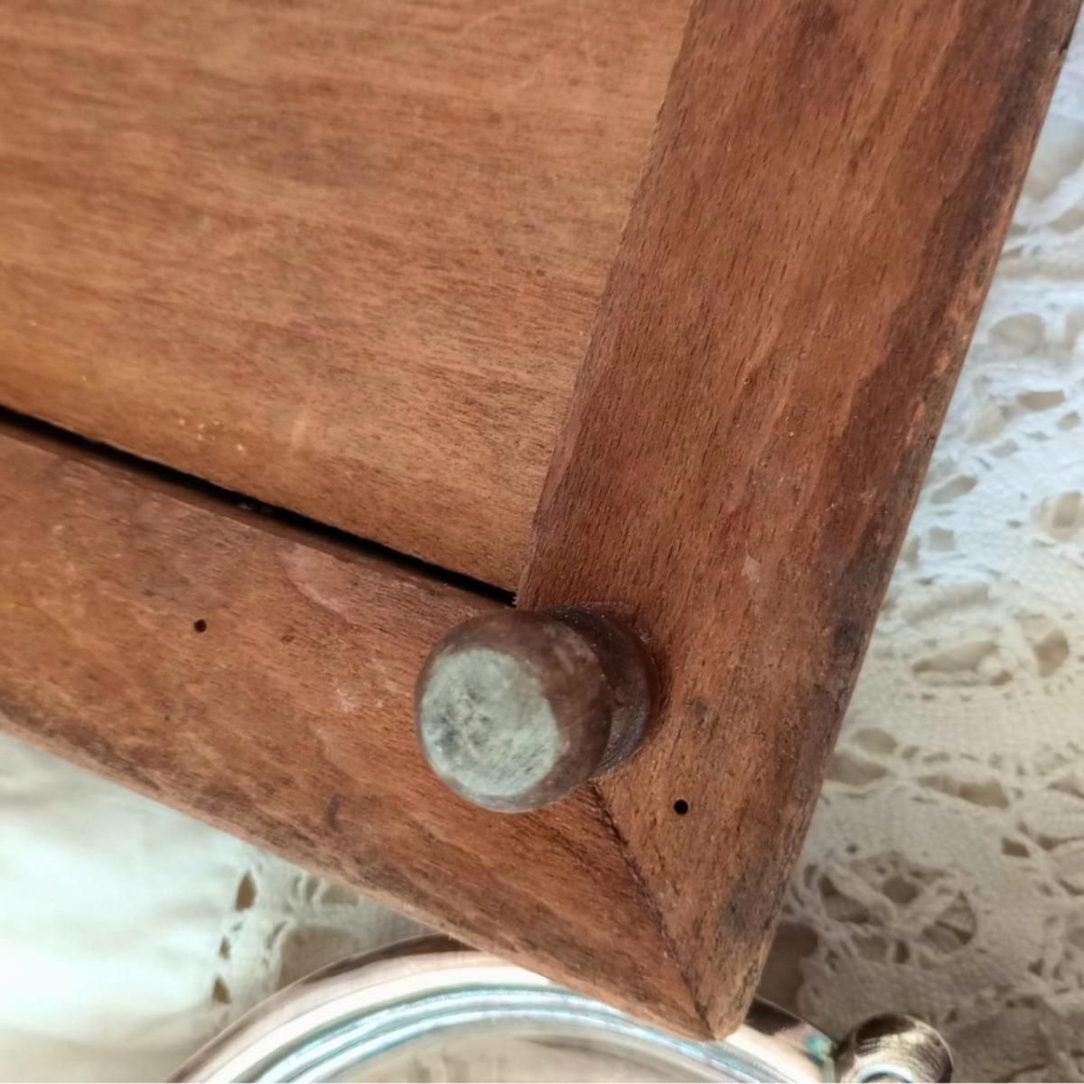 フランスアンティークの暖かみある鍋敷き