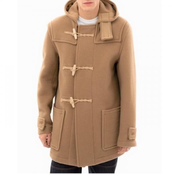 モンティ ミドル丈 （3577-52）/キャメル/メンズ ダッフルコート