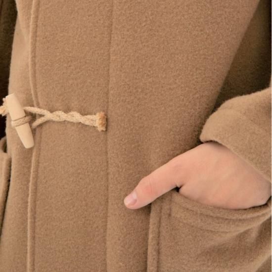 モンティ ミドル丈 （3577-52）/キャメル/メンズ ダッフルコート