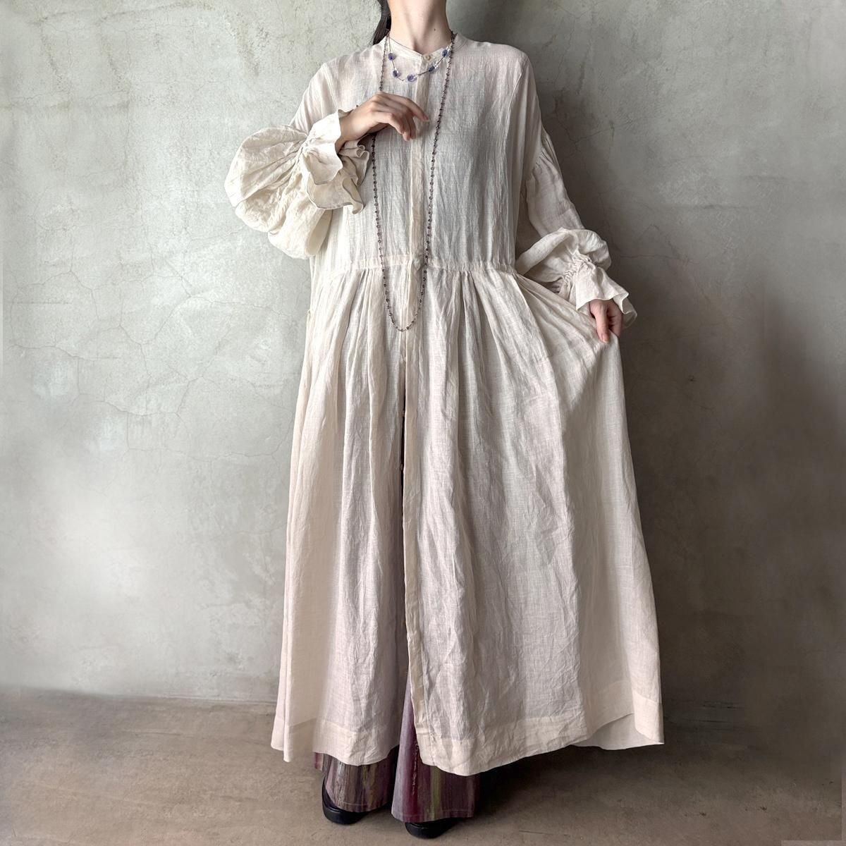 suzuki takayuki bishop-sleeve dress （スズキタカユキ ビショップ