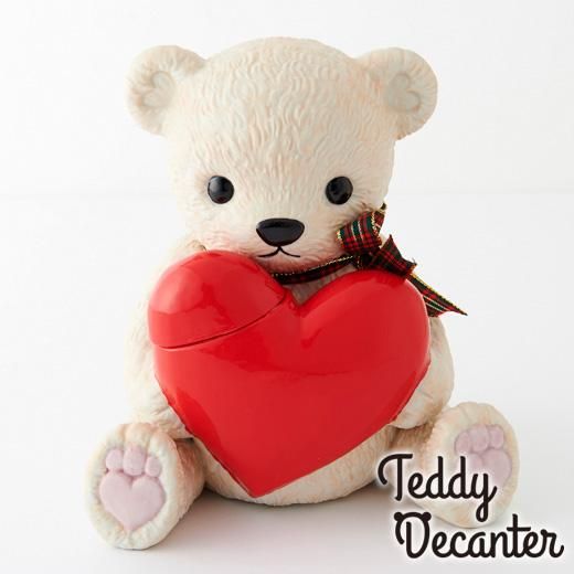 テディデキャンタ｜かわいいテディベアのお酒ボトル！ブランデー 500ml