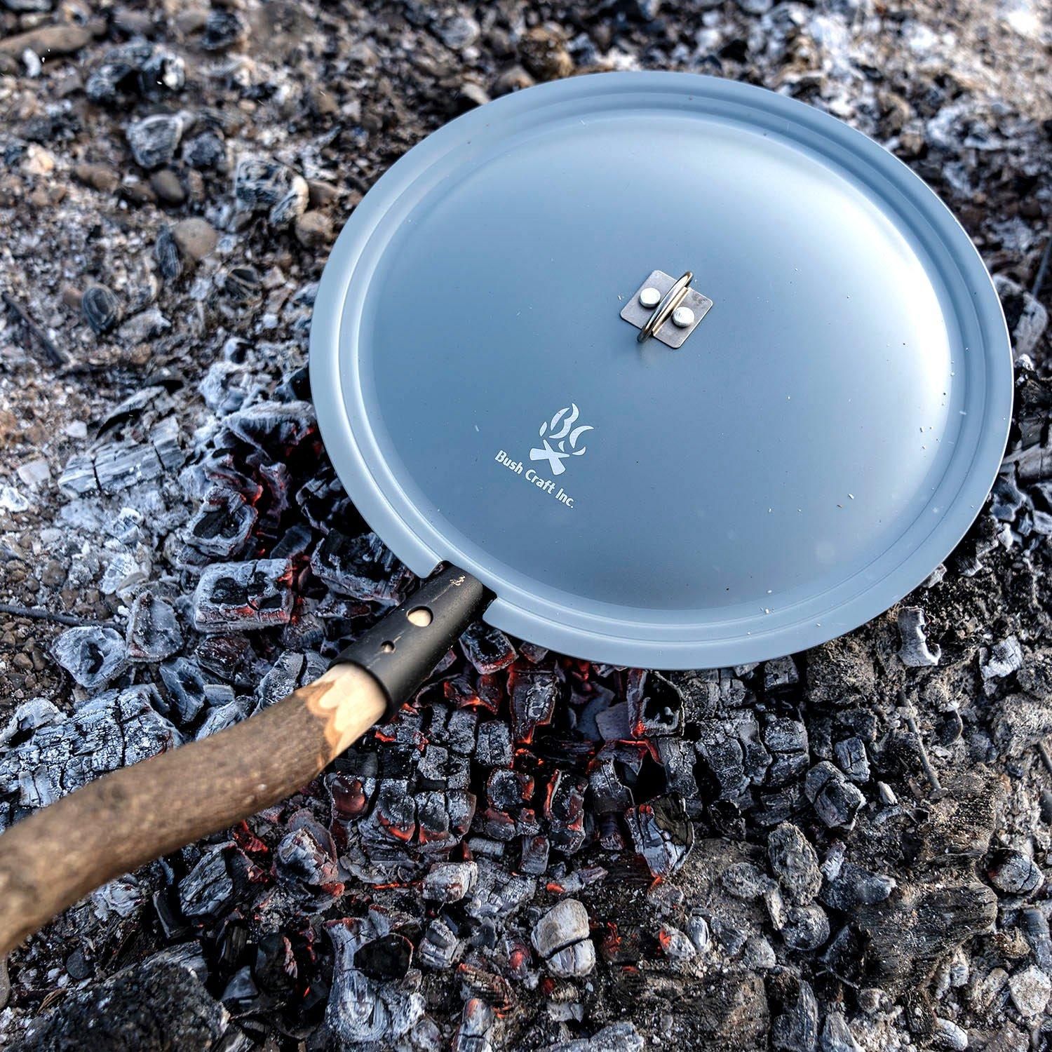 たき火フライパンのふた - キャンプ用品 クッカー｜ブッシュクラフト.jp