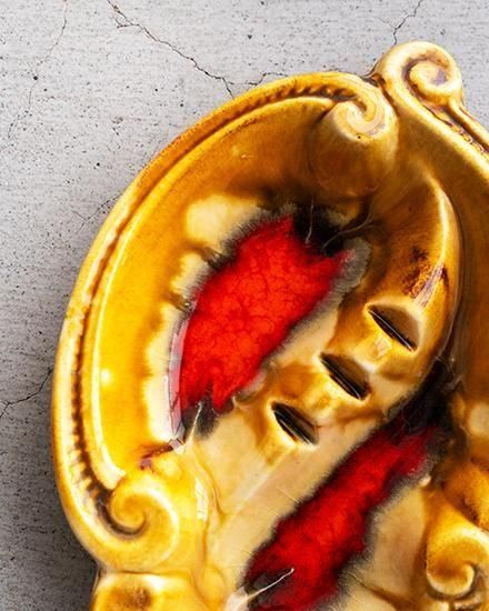 VINTAGE】60s Mid Century Marble Ashtray 