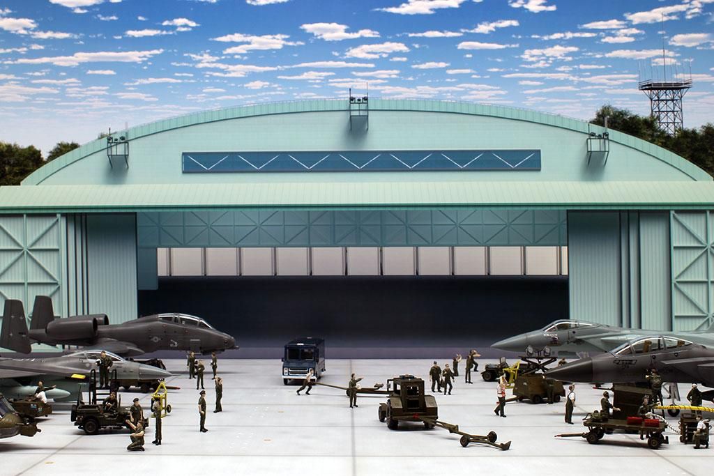 DS(1/72) 空軍格納庫 - 箱庭技研 直営店