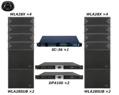 Wharfedale Pro（ワーフデールプロ）セット WLA-28Xシリーズ