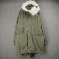 M-65 フィッシュテール パーカー 米軍 実物 シェル+ライナー+フード 3