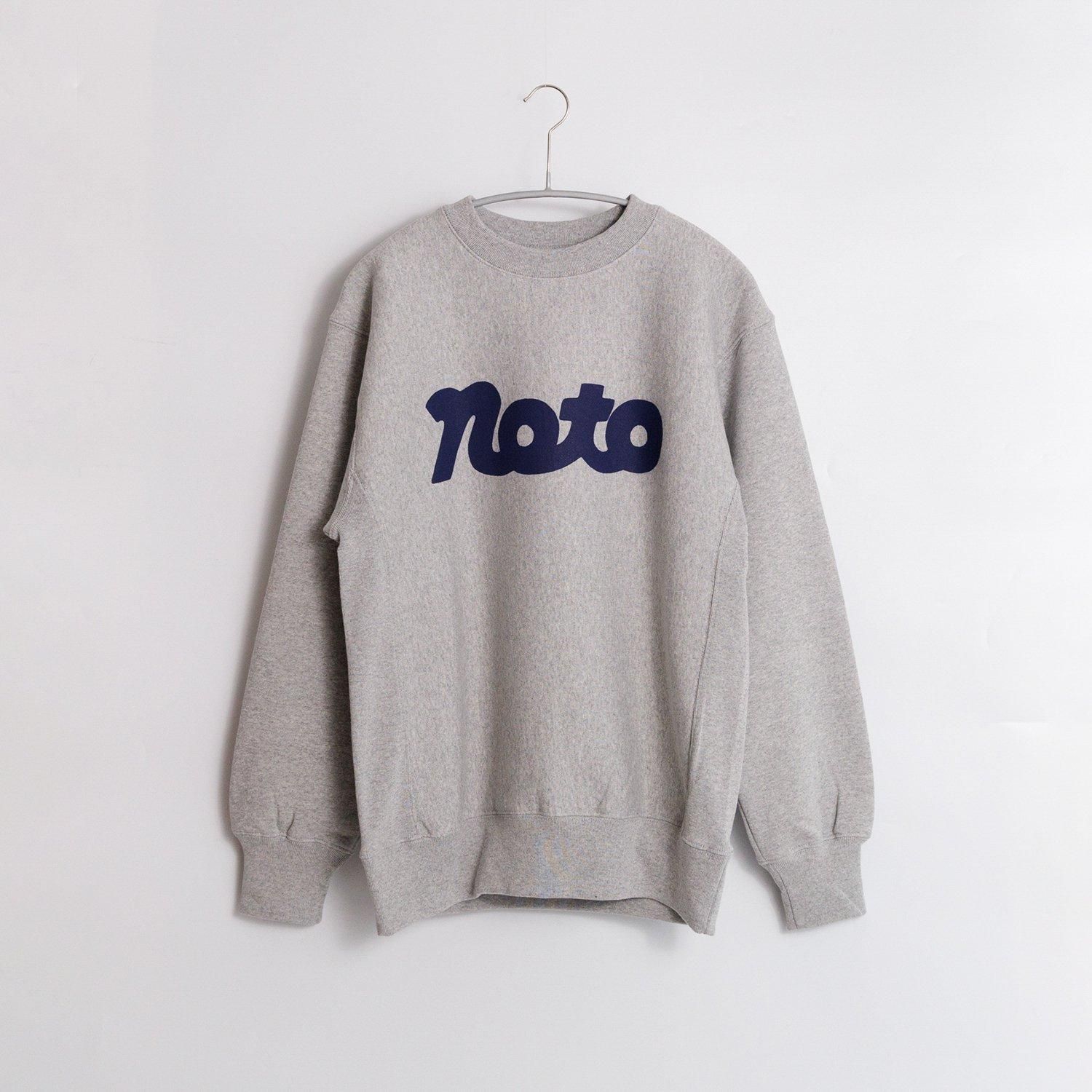 6JUMBOPINS notoトレーナー (グレー×ネイビー)【受注製作品・3/20