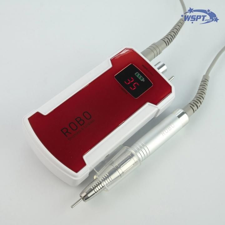 ネイルマシン ROBO ロボ 充電式 ブラシレス 液晶表示 35000rpm