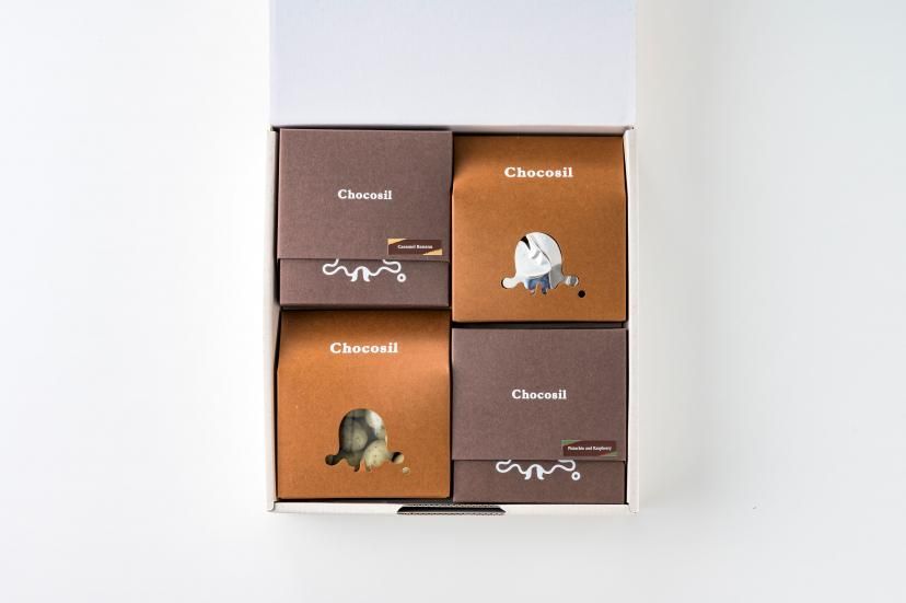 SelectionBox COLORナッツ - Chocosil（チョコシル）チョコレート