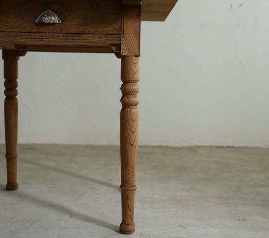 2人掛けのろくろ脚テーブルの通販 | ライフスタイルショップICCA