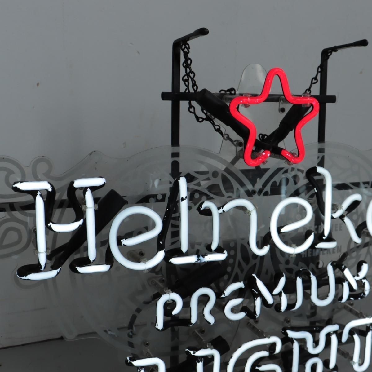ヴィンテージ Heineken ネオンサイン -通販-ローズボールアンティークス