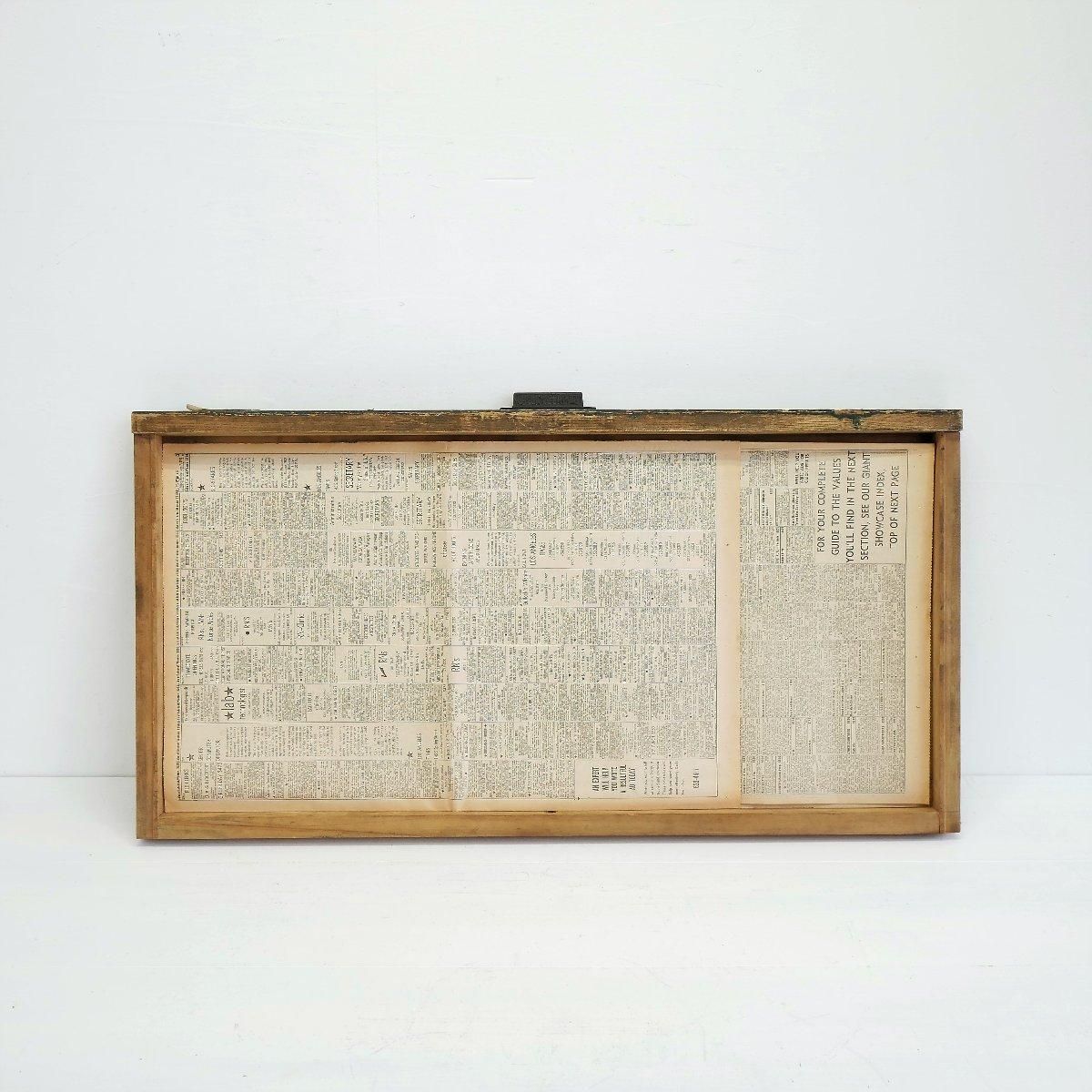 プリンタートレイ 木製陳列ケース ヴィンテージ -通販-ローズボール